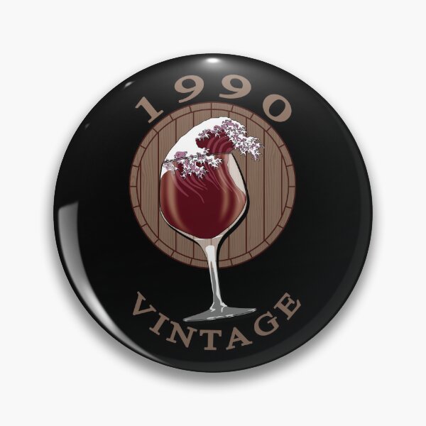 Item preview, 1990 Vintage - Wine Lover Birthday designed and sold by TMBTM.
