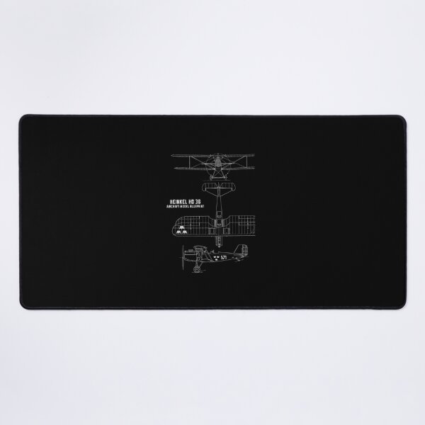 Item preview, Heinkel HD36 Aircraft Blueprint designed and sold by PodiShawna.