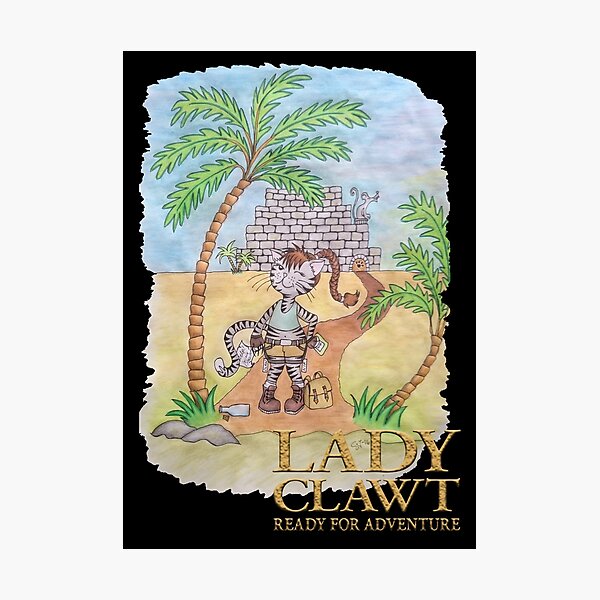 Aperçu de l'œuvre Lady Clawt, prête pour l'aventure créée et vendue par MissLongtail.