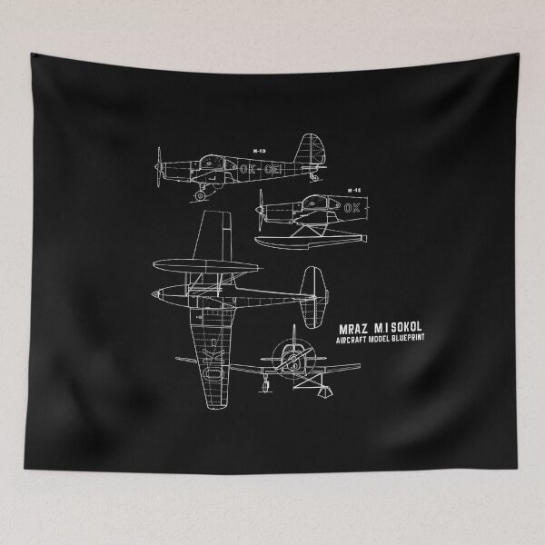 Item preview, Mráz M1 Sokol Aircraft Blueprint designed and sold by PodiShawna.