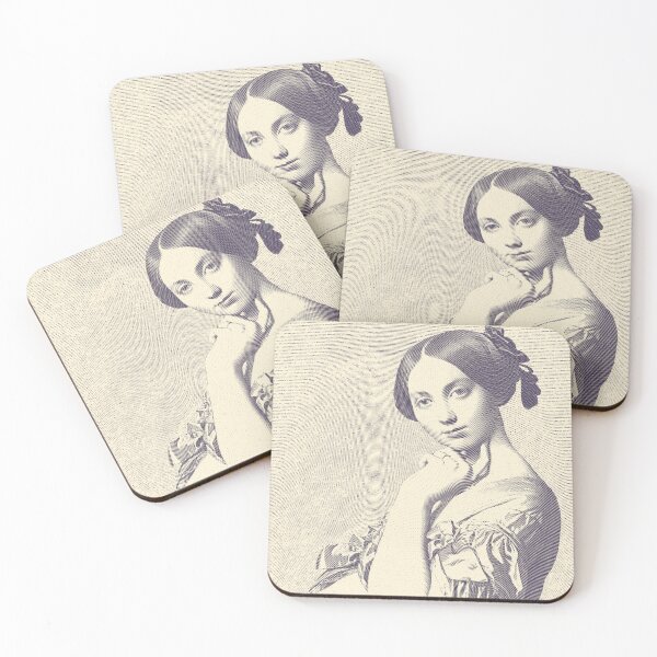 Item preview, Vintage Portrait of a Woman 027 designed and sold by nikoart001.