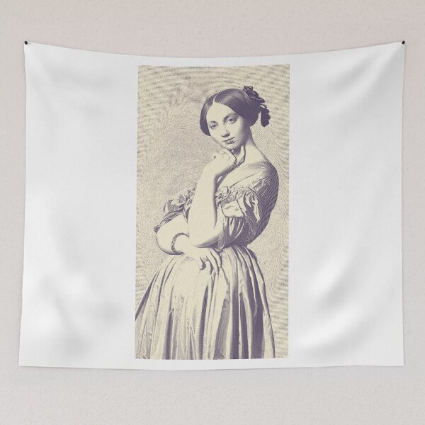 Item preview, Vintage Portrait of a Woman 027 designed and sold by nikoart001.