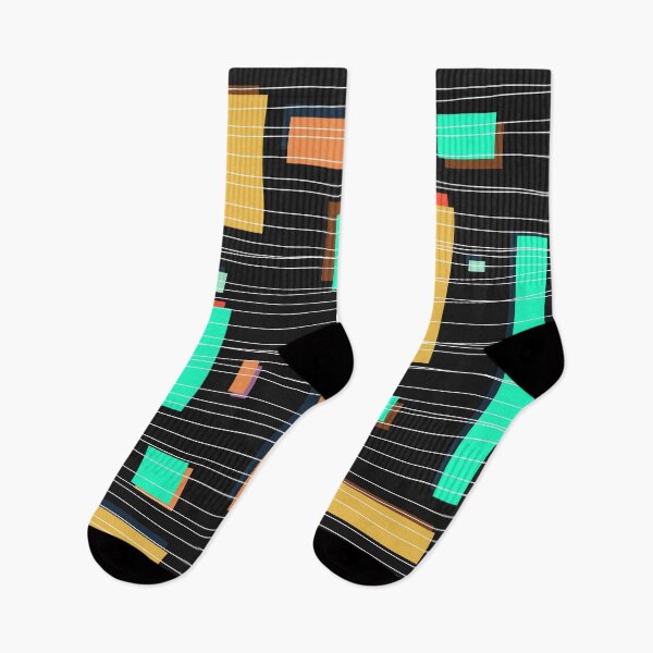 Item preview, Bauhaus Inspired Blocks on Black designed and sold by LisWilliams.