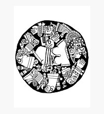 Meso Ring - black & white Photographic Print