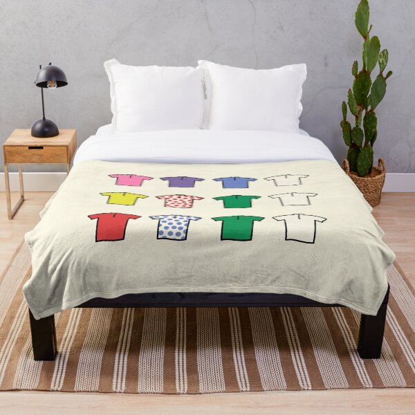 Aperçu de l'œuvre Les maillots du Grand Tour créée et vendue par RedFirecracker.