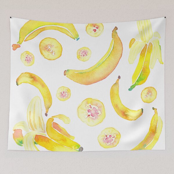 Item preview, Bananas Yellow designed and sold by SandraArtStudio.