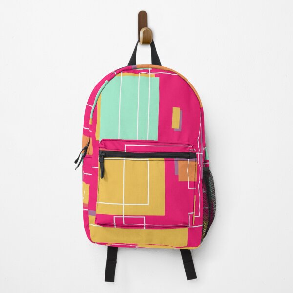 Item preview, Bauhaus Inspired Shapes on Shocking Pink designed and sold by LisWilliams.