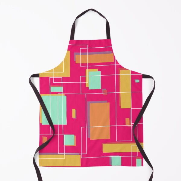 Item preview, Bauhaus Inspired Shapes on Shocking Pink designed and sold by LisWilliams.