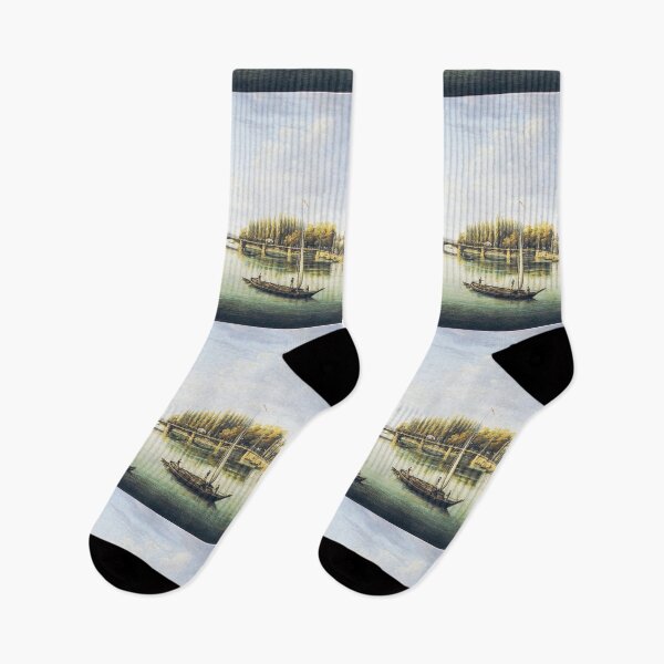 Item preview, The Long Bridge in Potsdam by Carl Daniel Freydanc designed and sold by Amanda1775.