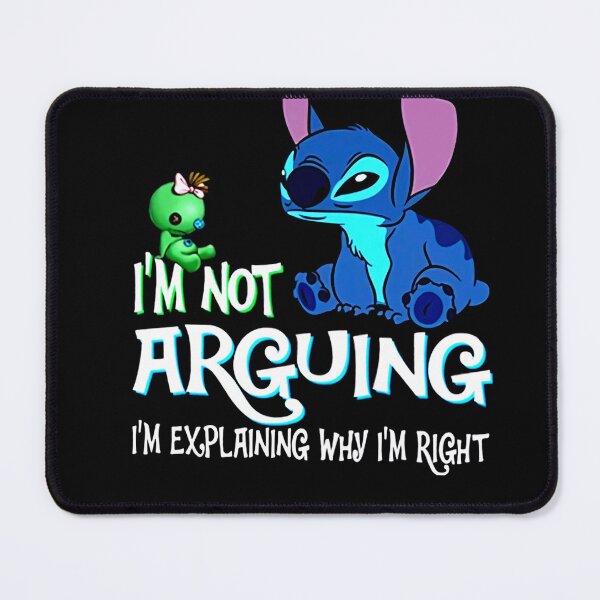 Item preview, -Not-Arguing--Explaining-Why--Right-Stitch-Tshirt designed and sold by BoltzAdelbert.