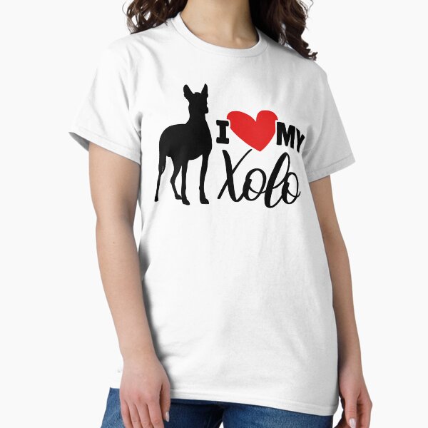 Item preview, Amo a mi Xolo, amante de los perros Xoloitzcuintle designed and sold by doggiedelight.