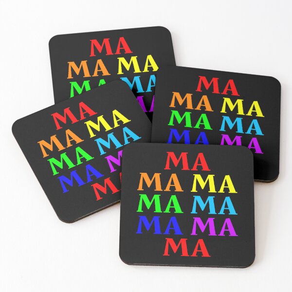 Item preview, MA MA Funny Cool Best Mother Mothers Day color art designed and sold by artdragongift 15.
