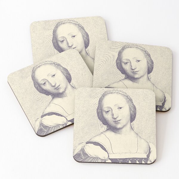 Item preview, Vintage Portrait of a Woman 030 designed and sold by nikoart001.