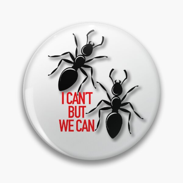 Item preview, Crawling insects - Black Ants Teamwork designed and sold by mcgee56.