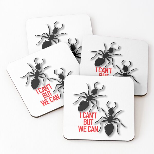 Item preview, Crawling insects - Black Ants Teamwork designed and sold by mcgee56.