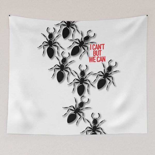 Item preview, Crawling insects - Black Ants Teamwork designed and sold by mcgee56.