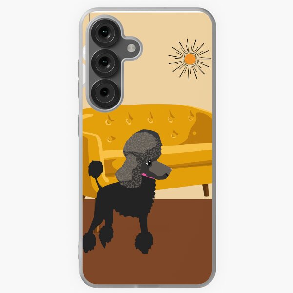 Item preview, Retro Looking Poodle in Mid Century Modern Lounge designed and sold by LisWilliams.