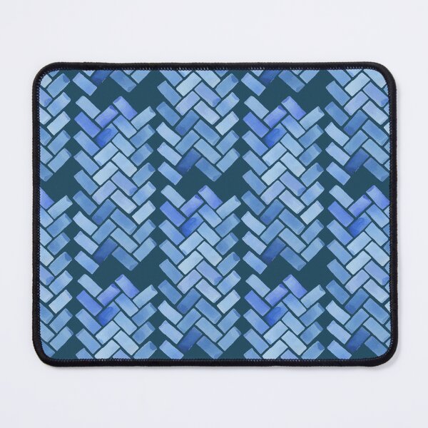 Item preview, Blue Indie watercolor tiles designed and sold by oko-designs.