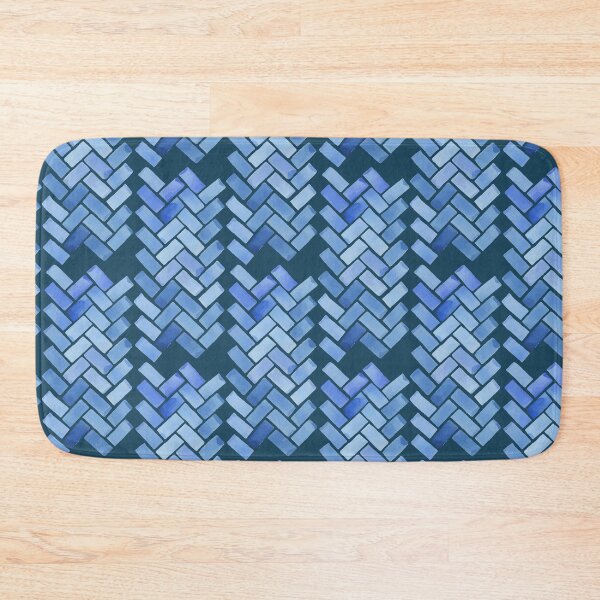 Item preview, Blue Indie watercolor tiles designed and sold by oko-designs.
