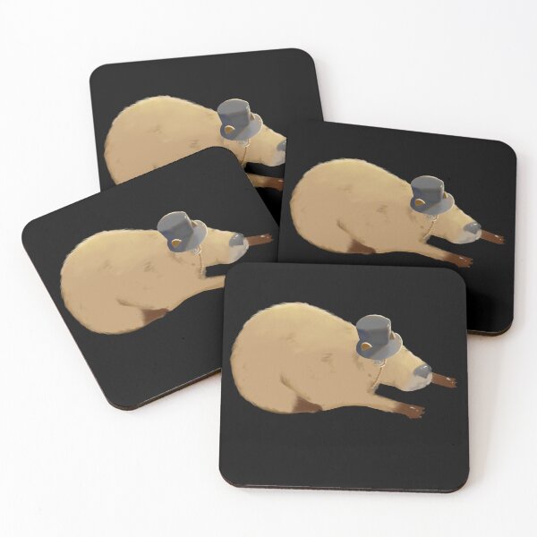 Item preview, Elegant Sleeping capybara  designed and sold by Geraldine-N.