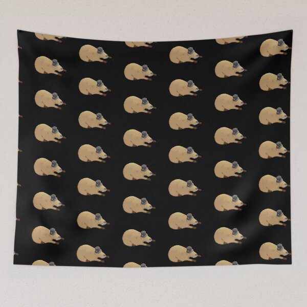 Item preview, Elegant Sleeping capybara  designed and sold by Geraldine-N.