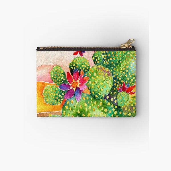Item preview, Cactus in Desert Watercolor Artwork designed and sold by SandraArtStudio.