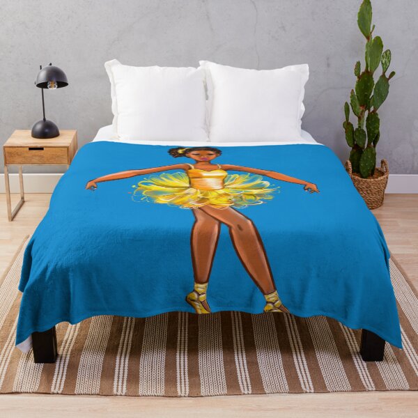 Item preview, Ballet - African American black ballerina dancing tutu - black women brown skin ballerina  designed and sold by Artonmytee.