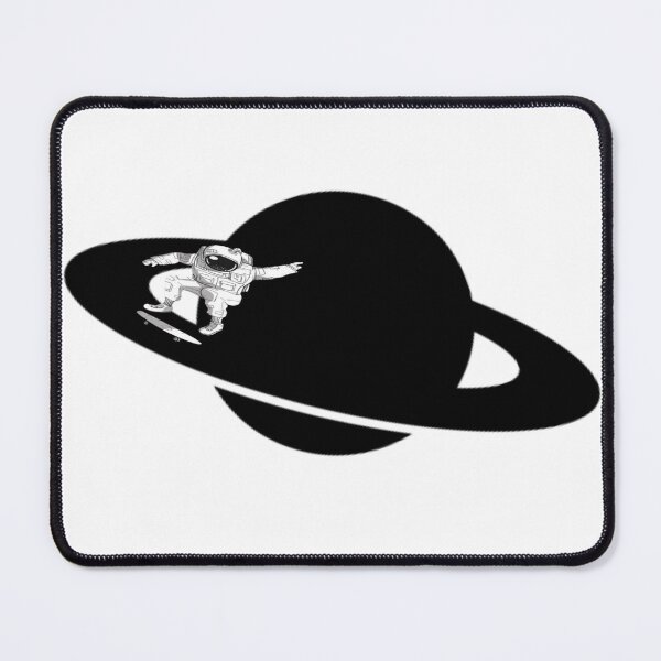 Item preview, Skateboard floating astronaut on Saturn designed and sold by HUSEYINYILDIZ.