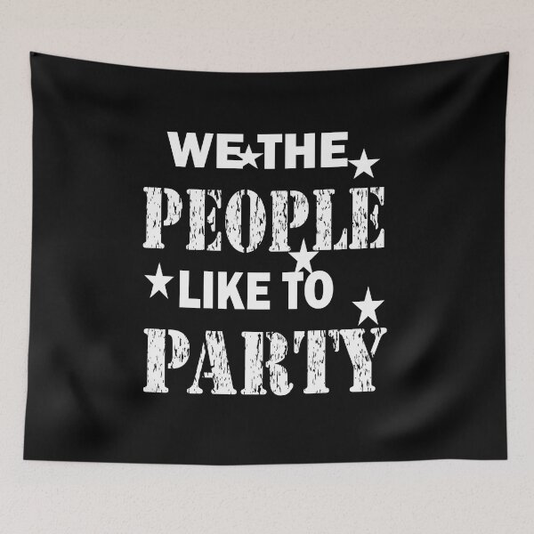 Item preview, We the people like to party designed and sold by Xavia-blue.