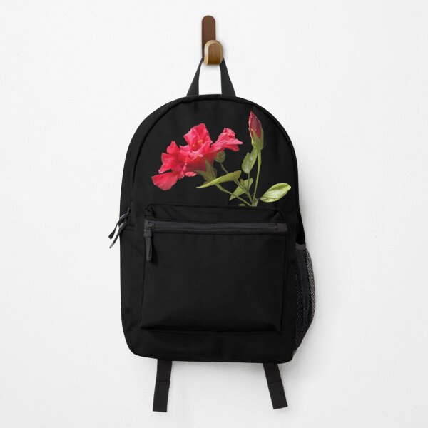 Item preview, Red Hibiscus Tropical Flower and Bud designed and sold by Anna Lemos.
