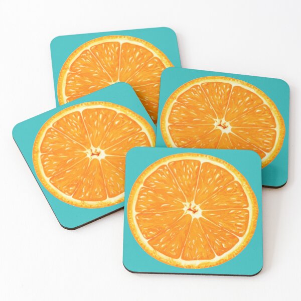 Item preview, orange fruit pattern designed and sold by oko-designs.