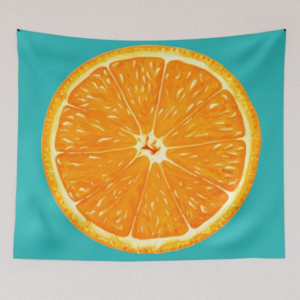 Item preview, orange fruit pattern designed and sold by oko-designs.