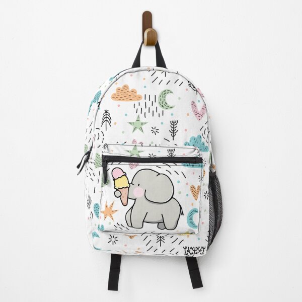 Item preview, Cute elephant with ice cream designed and sold by KlaraMacinka.