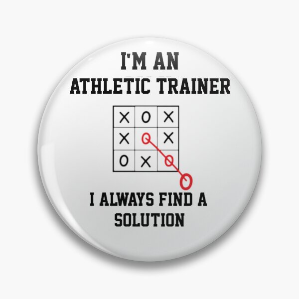Item preview, Im An Athletic Trainer I Always Find A Solution  designed and sold by Yay Design.