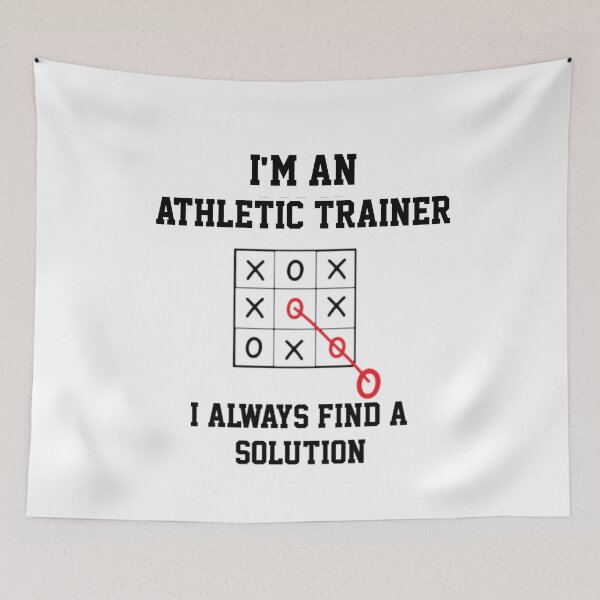 Item preview, Im An Athletic Trainer I Always Find A Solution  designed and sold by Yay Design.