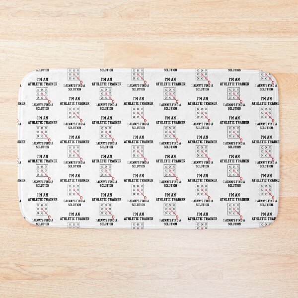 Item preview, Im An Athletic Trainer I Always Find A Solution  designed and sold by Yay Design.