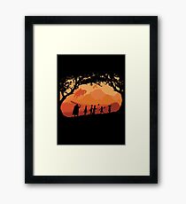 The Fellowship of the Berserk Framed Print