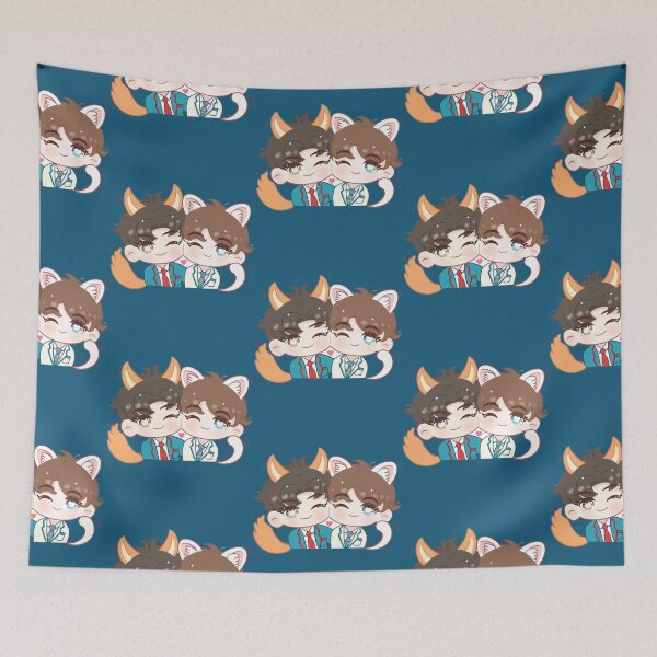 Item preview, twins cat   designed and sold by NewtonGrainne.