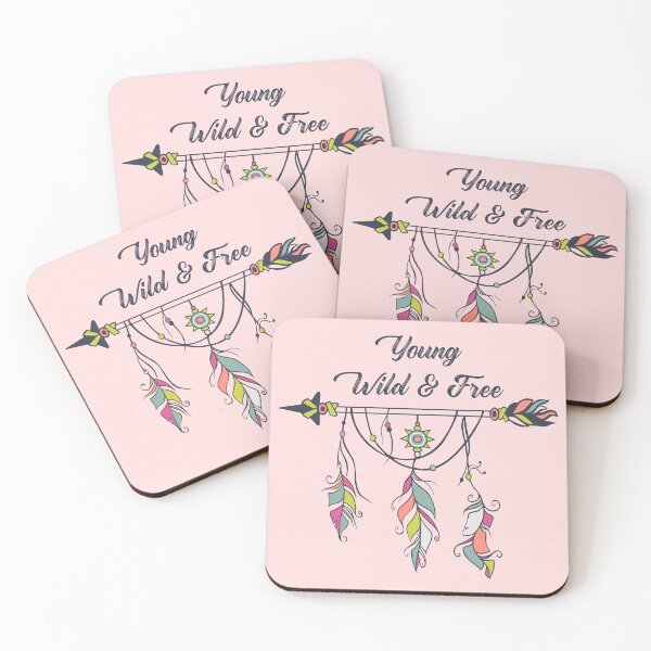 Item preview, Young wild and free designed and sold by Graphadora.