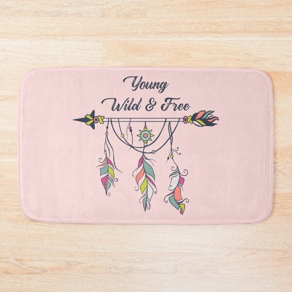 Item preview, Young wild and free designed and sold by Graphadora.