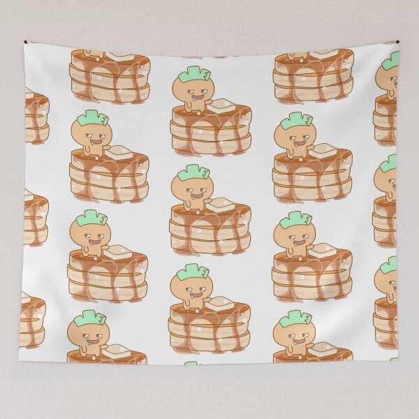 Item preview, Cute Pancake Breakfast Drool Carrot Kerodii Sticker designed and sold by ArtOfPunii.