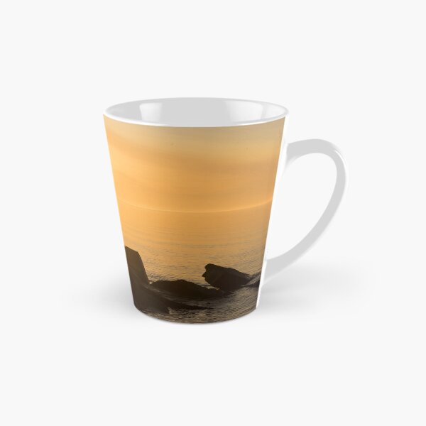 Item preview, Gold Mist Sunrise - Toronto Skyline with Rough Rocks designed and sold by Georgia Mizuleva.