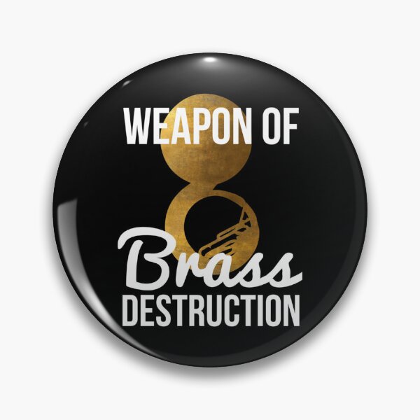 Item preview, Funny Sousaphone Player Gift Weapon Of Brass Destruction Essential T-Shirt designed and sold by laureljusjv.
