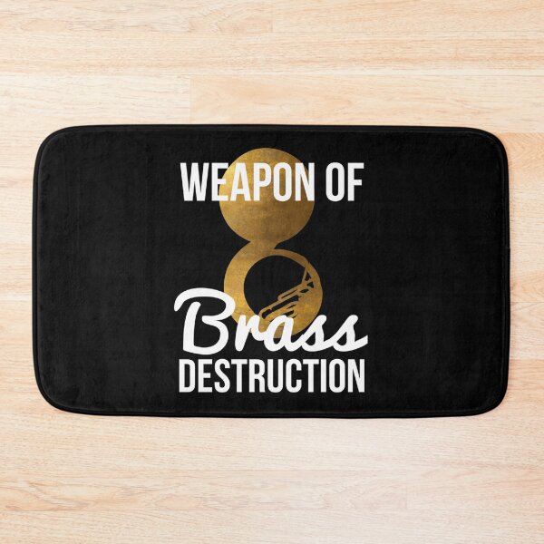 Item preview, Funny Sousaphone Player Gift Weapon Of Brass Destruction Essential T-Shirt designed and sold by laureljusjv.