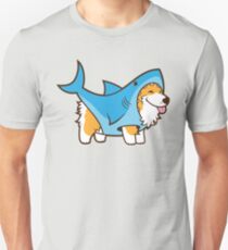 Corgi In a Shark Suit Unisex T-Shirt