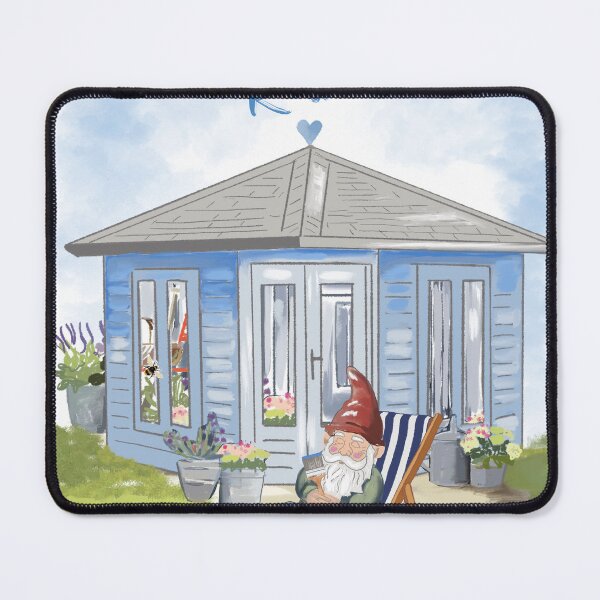 Item preview, Summer House Birthday Garden Gnome  designed and sold by Leatextileart.