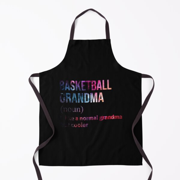 Item preview, Basketball Grandma Like A Normal Grandma But Cooler Galaxy Sticker designed and sold by verarheaf9.