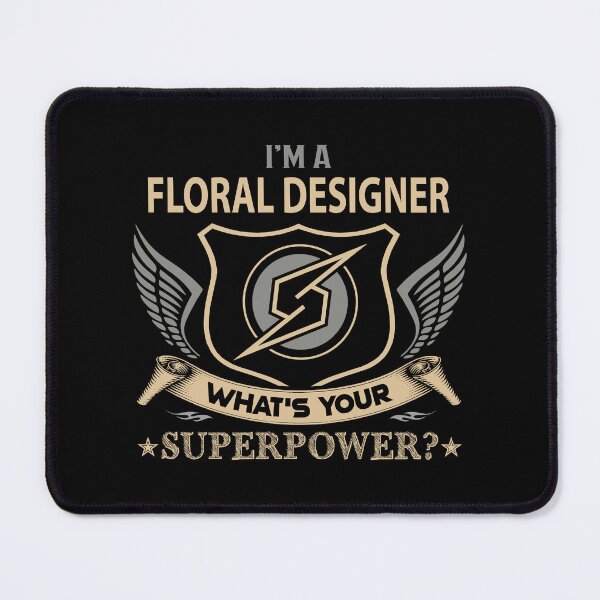 Item preview, Floral Designer T Shirt - Superpower Job Gift Item Tee designed and sold by watkinsmat.