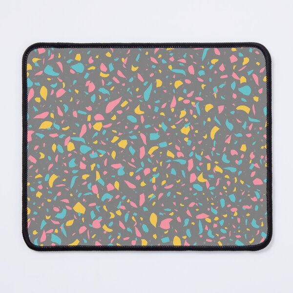 Item preview, Gray Colorful Terrazzo designed and sold by Erika Mauer.