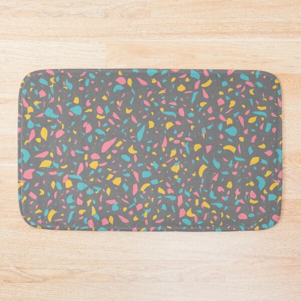Item preview, Gray Colorful Terrazzo designed and sold by Erika Mauer.